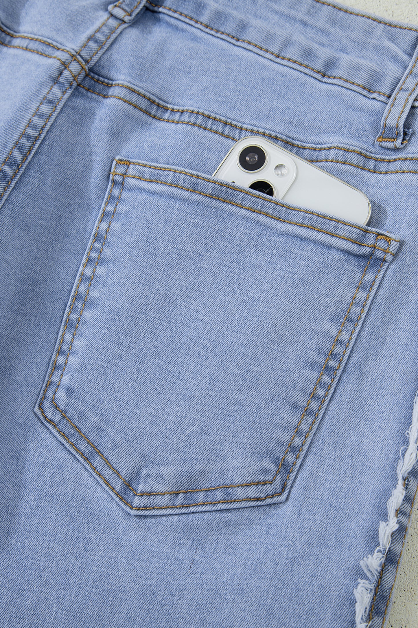 Backroad Frayed Stripe Jeans