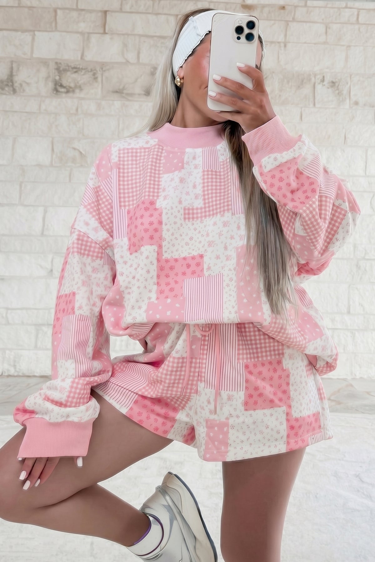 Garden Party Floral Shorts Set