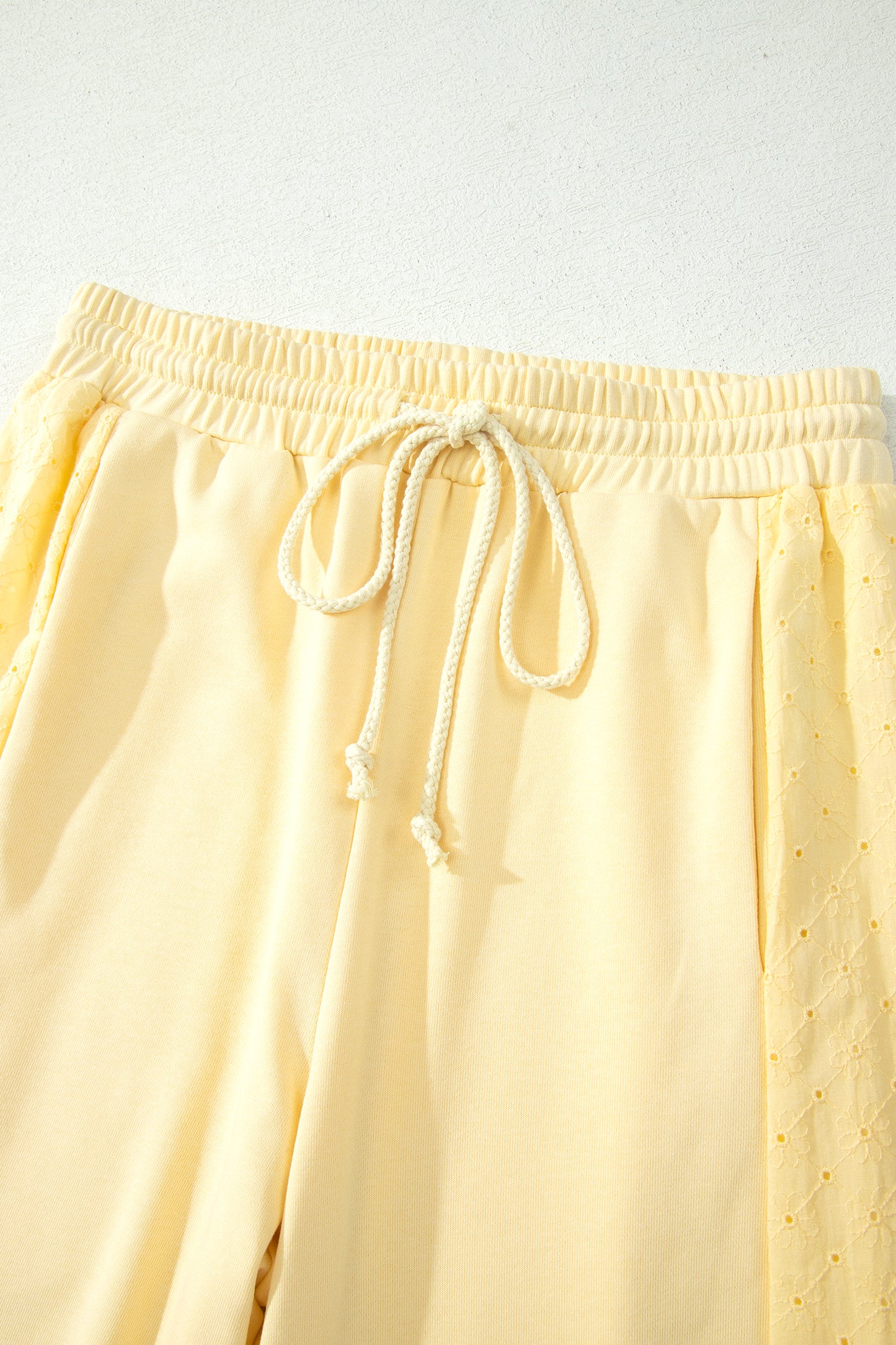 Lacewood Eyelet Pullover Pants Set