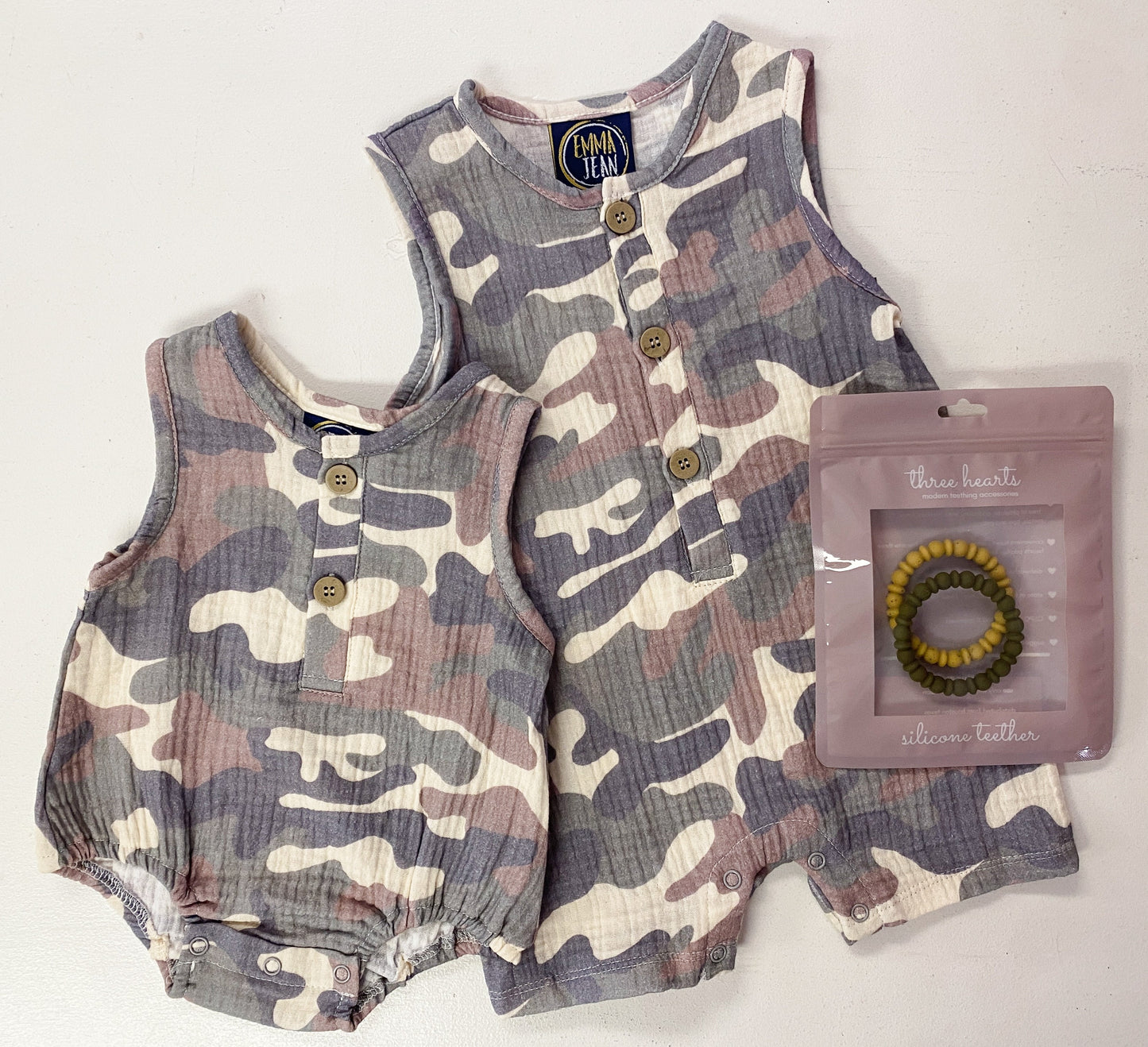 Baby Boy Camo Bubble Romper – Southern Camouflage Outfit