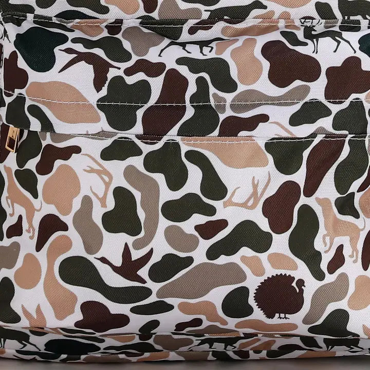 Deer Hunt Kids Canvas Backpack