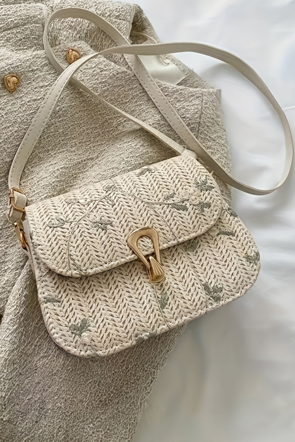Cove Woven One Shoulder Bag