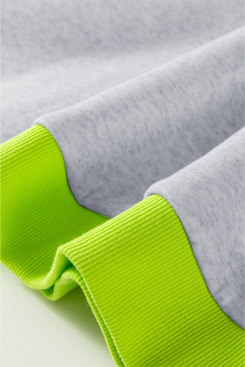 Colorblock Puff-Sleeve Sweatshirt