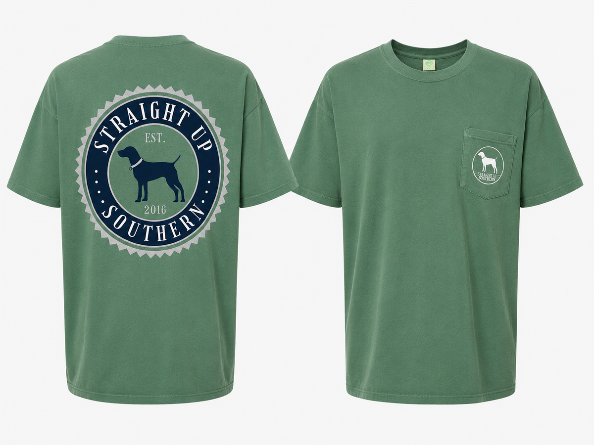 Straight up Southern Heritage Pocket T-Shirt.