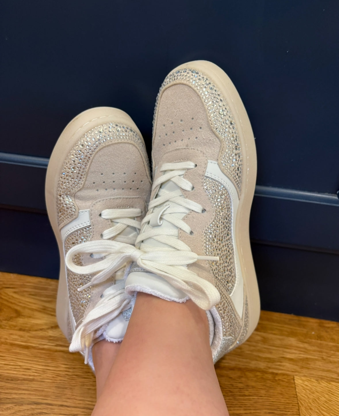 Crystal sneaker