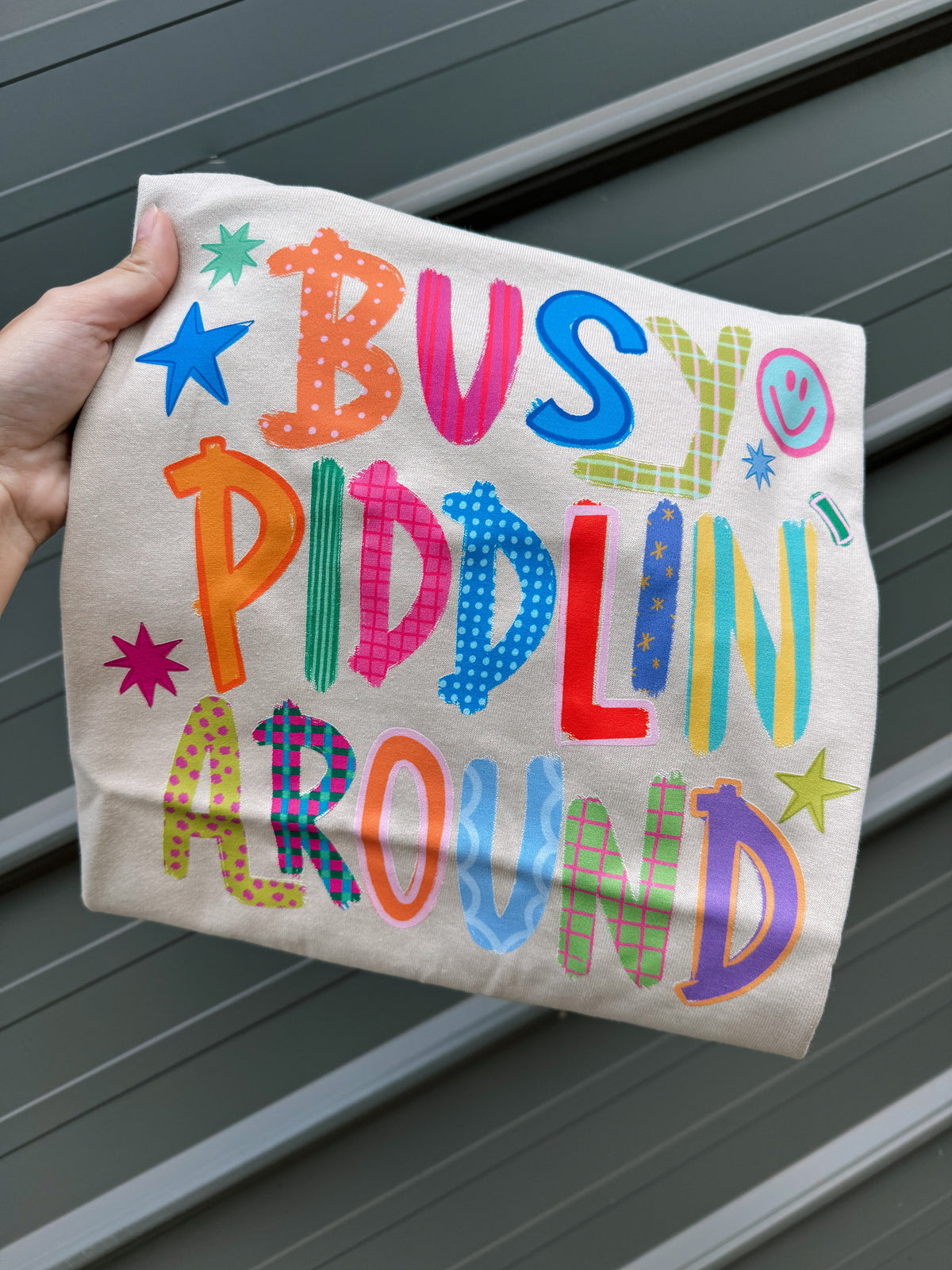 Busy Piddlin' Around Graphic Tee