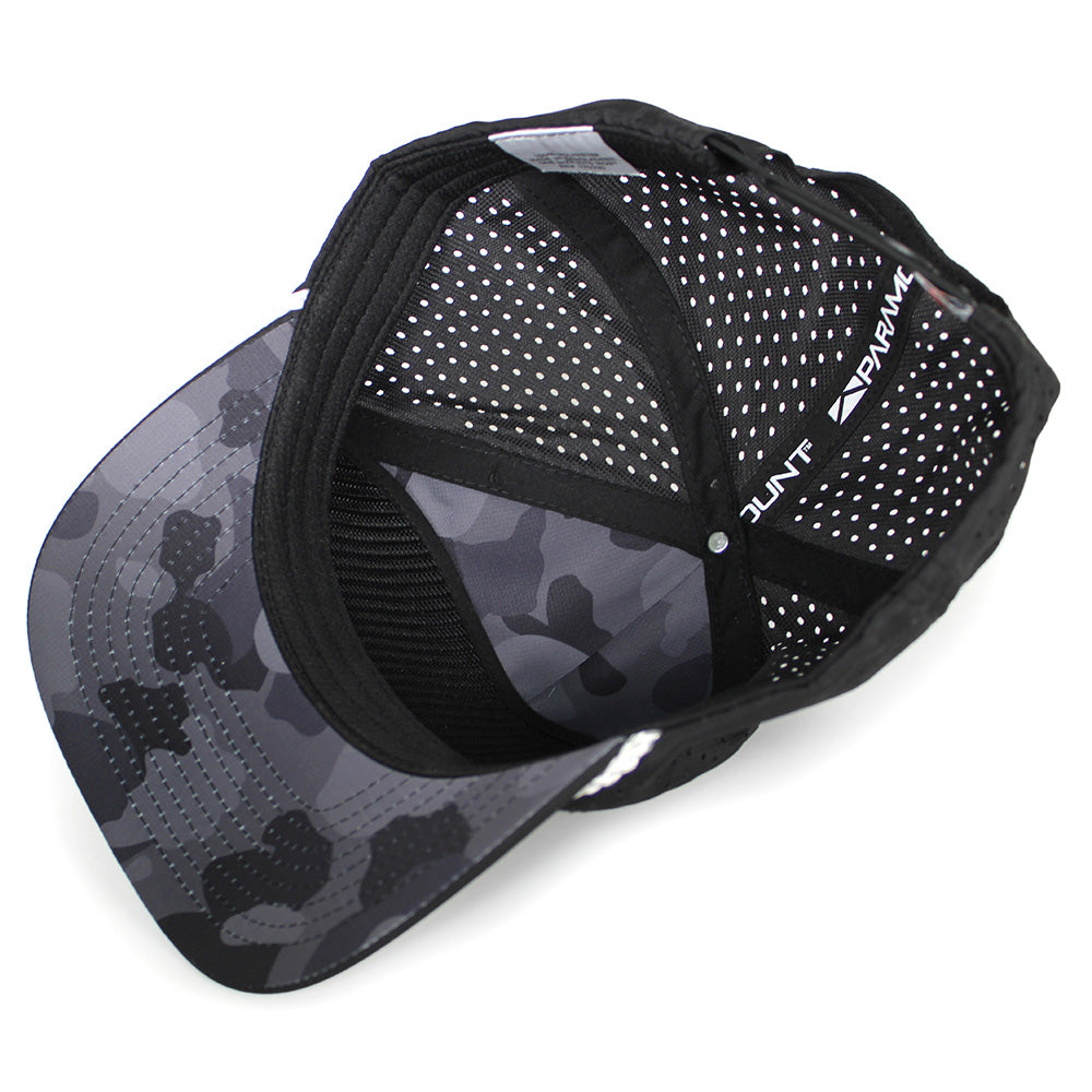 Black Lab Duck Dog 5-Panel Trucker Black