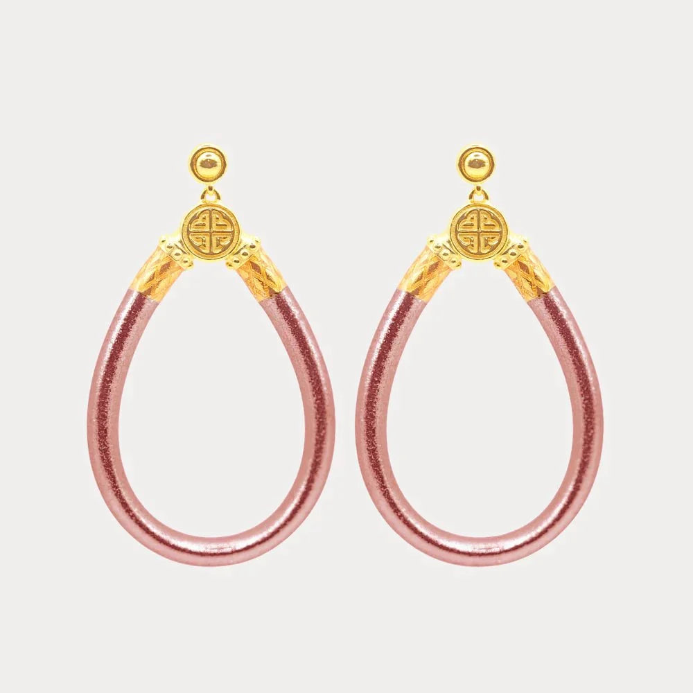 Budhagirl Rose Gold All Weather Earrings
