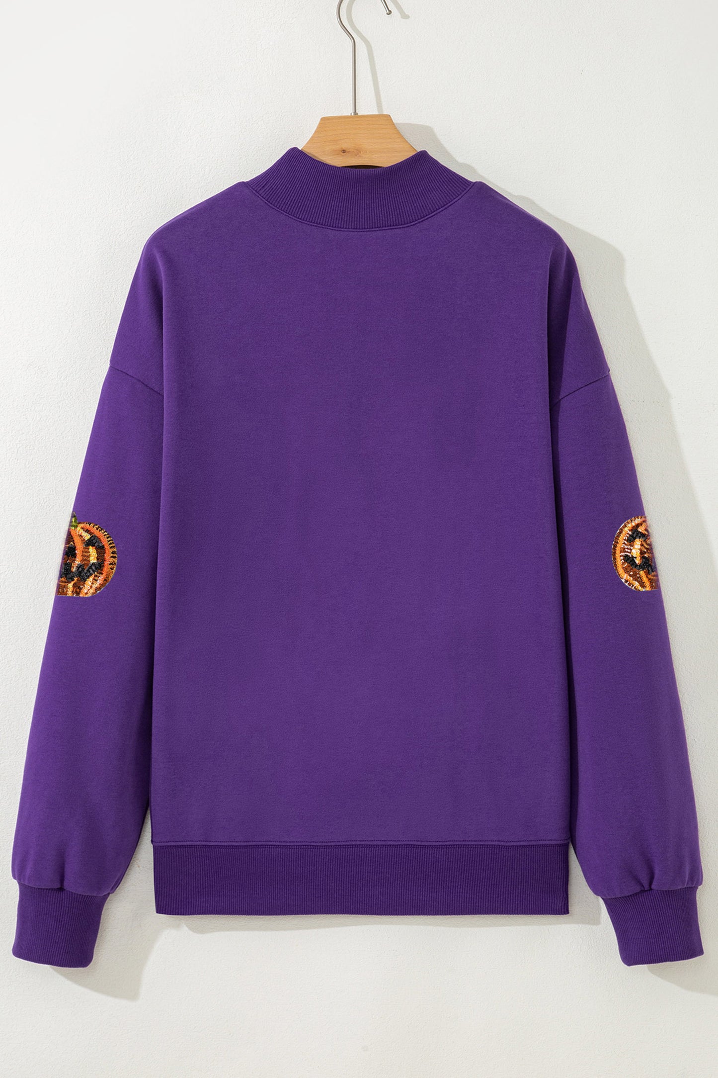 Spooky Pumpkin Sequin Sweatshirt