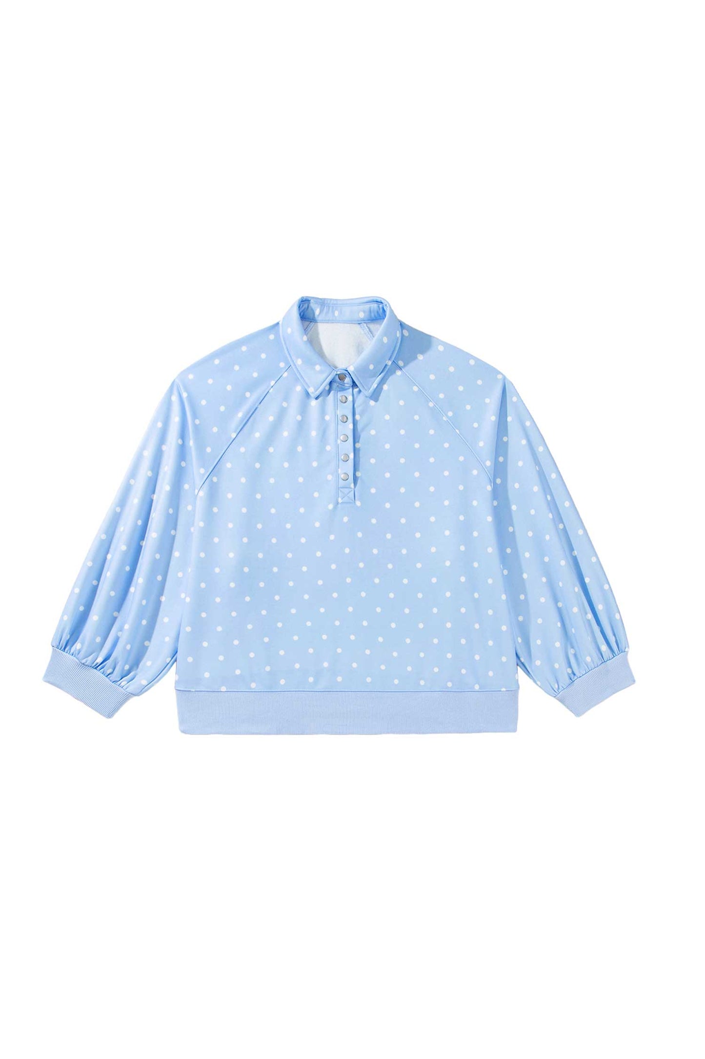 Daybreak Polka Dot Plus Size Sweatshirt