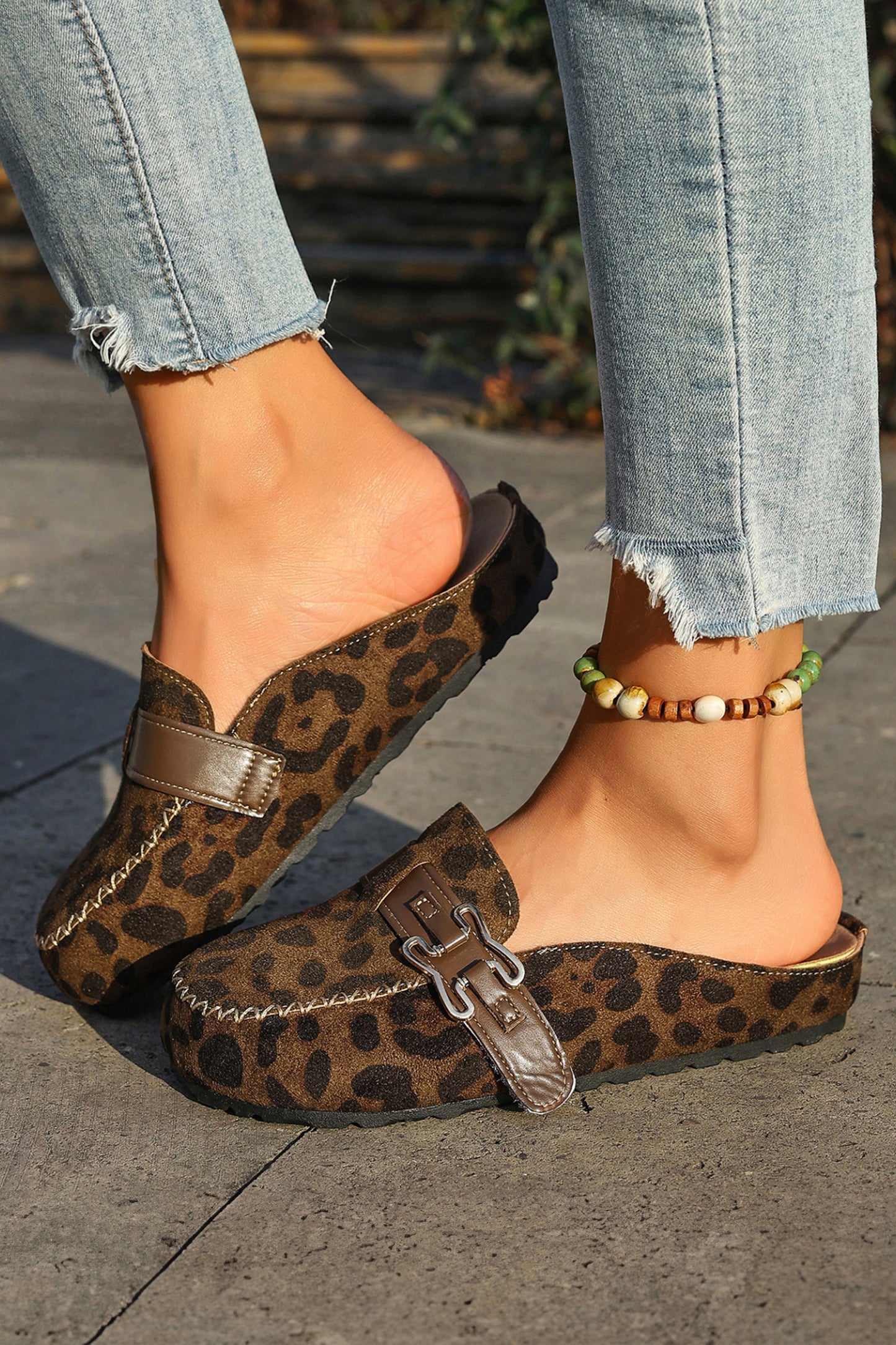 Cedar Creek Faux Suede Mule Slippers