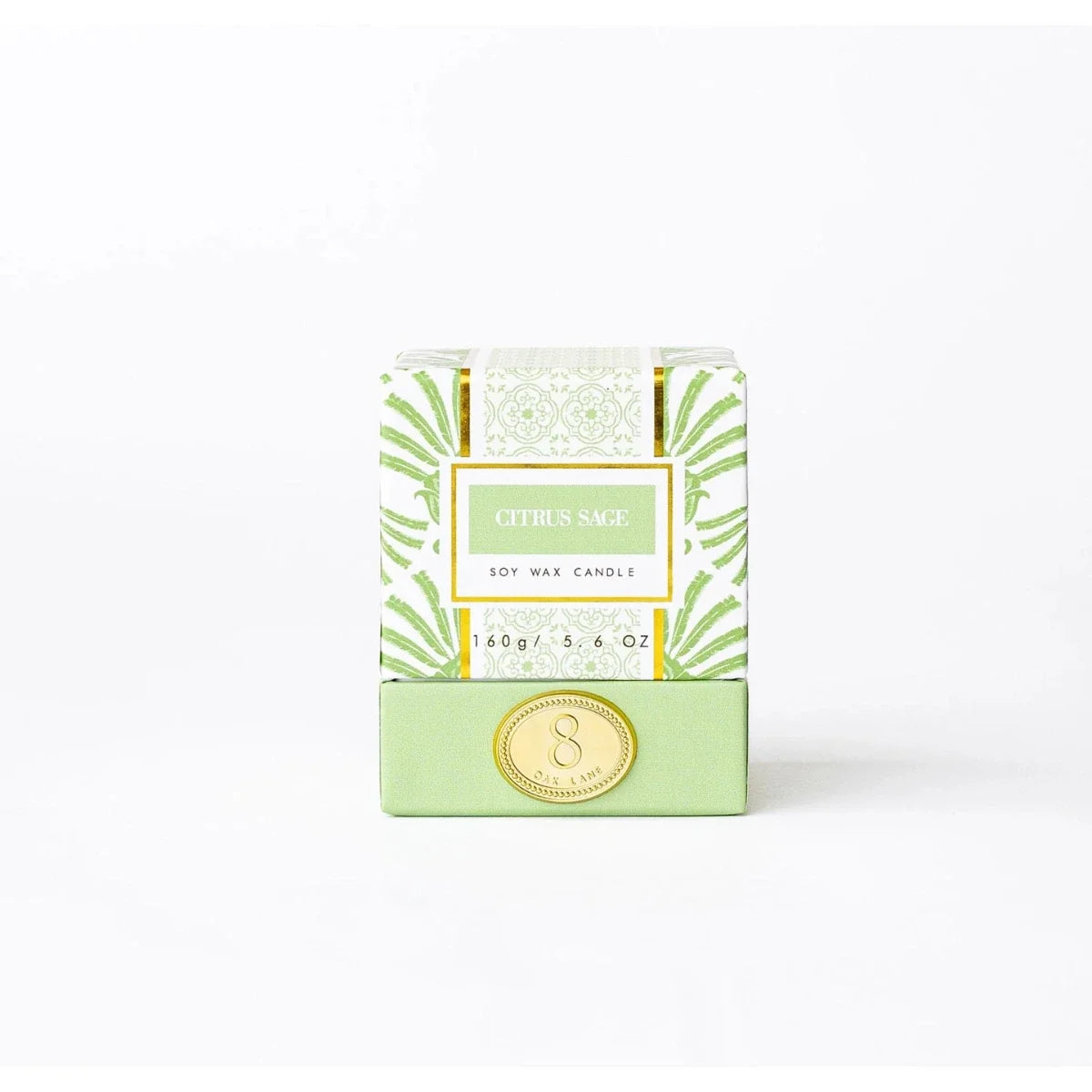 Boxed 5.6oz Candle - Citrus Sage