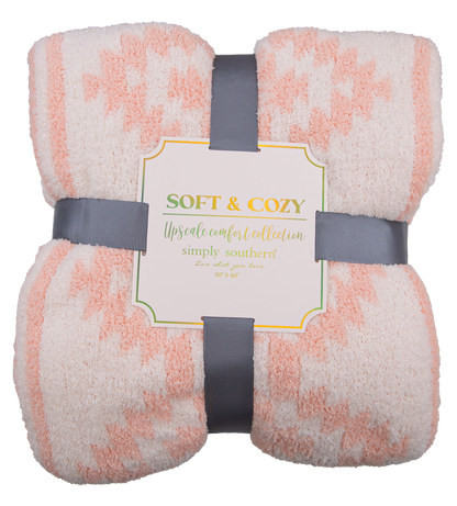 Simply Soft Sherpa Blanket - Upscale Comfort Collection - SS - F22 - Simply Southern