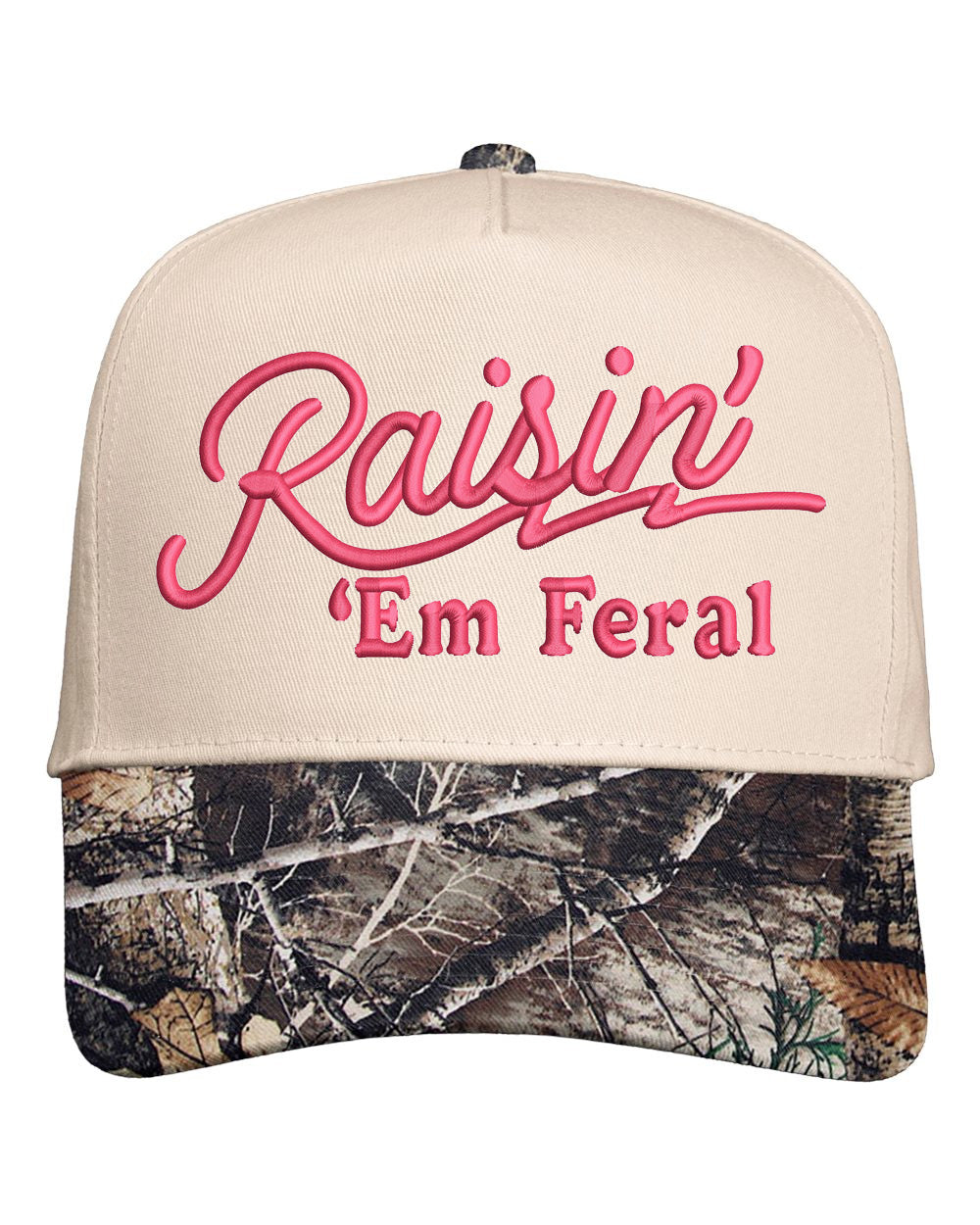 Raisin Em Feral Embroidered Cap