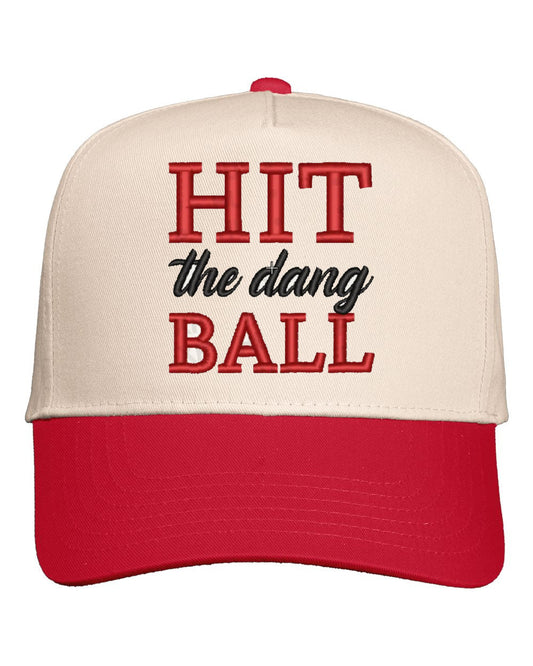 Hit the Dang Ball Embroidered Cap