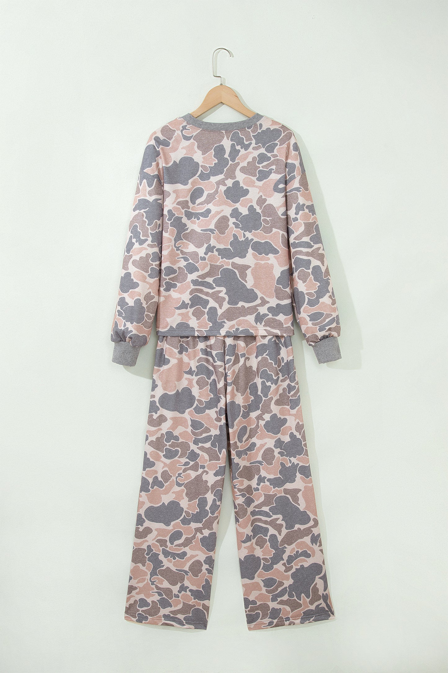 Sundown Camo Wide Leg Pants Set