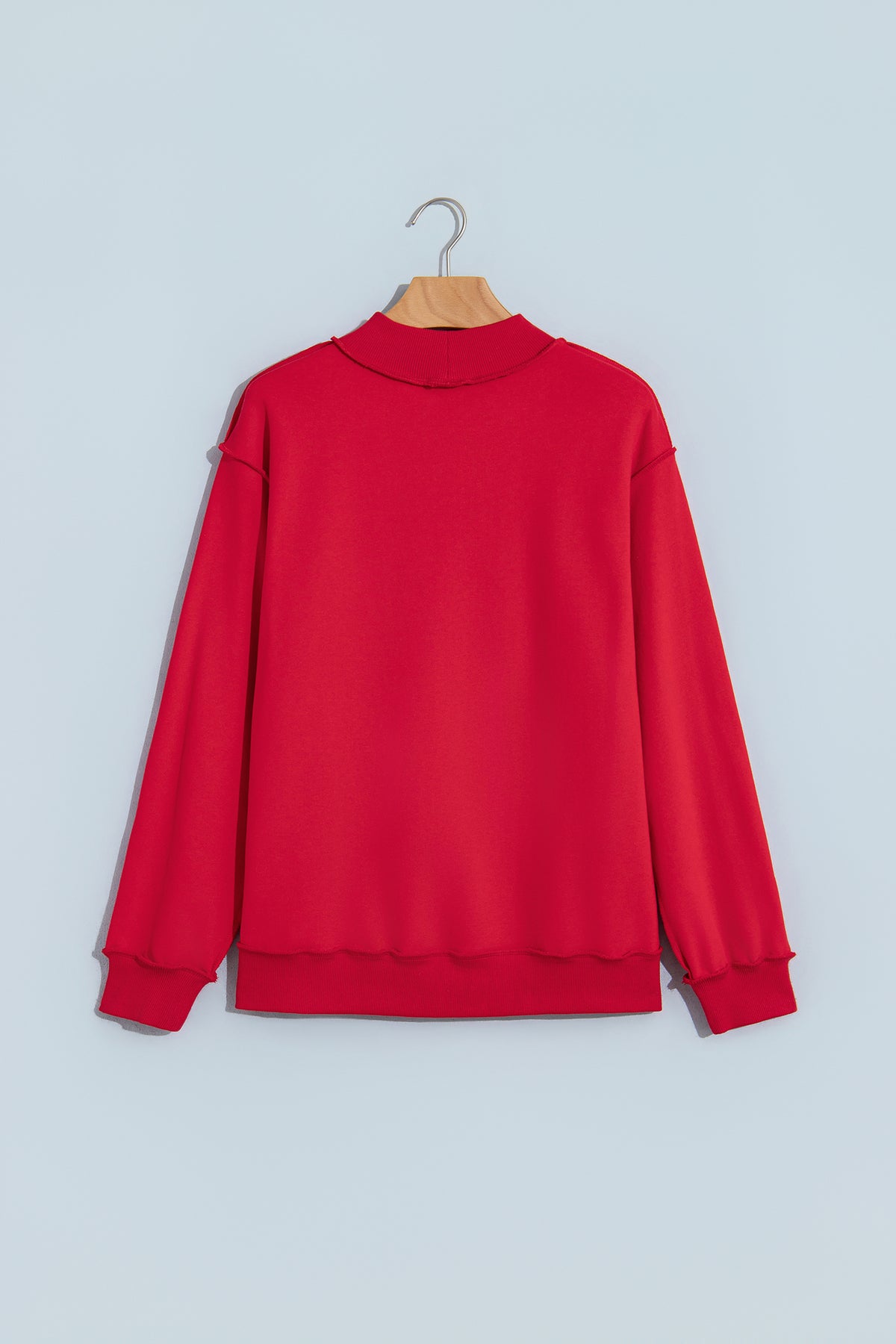 Jesus Saves Mock Neck Sweatshirt