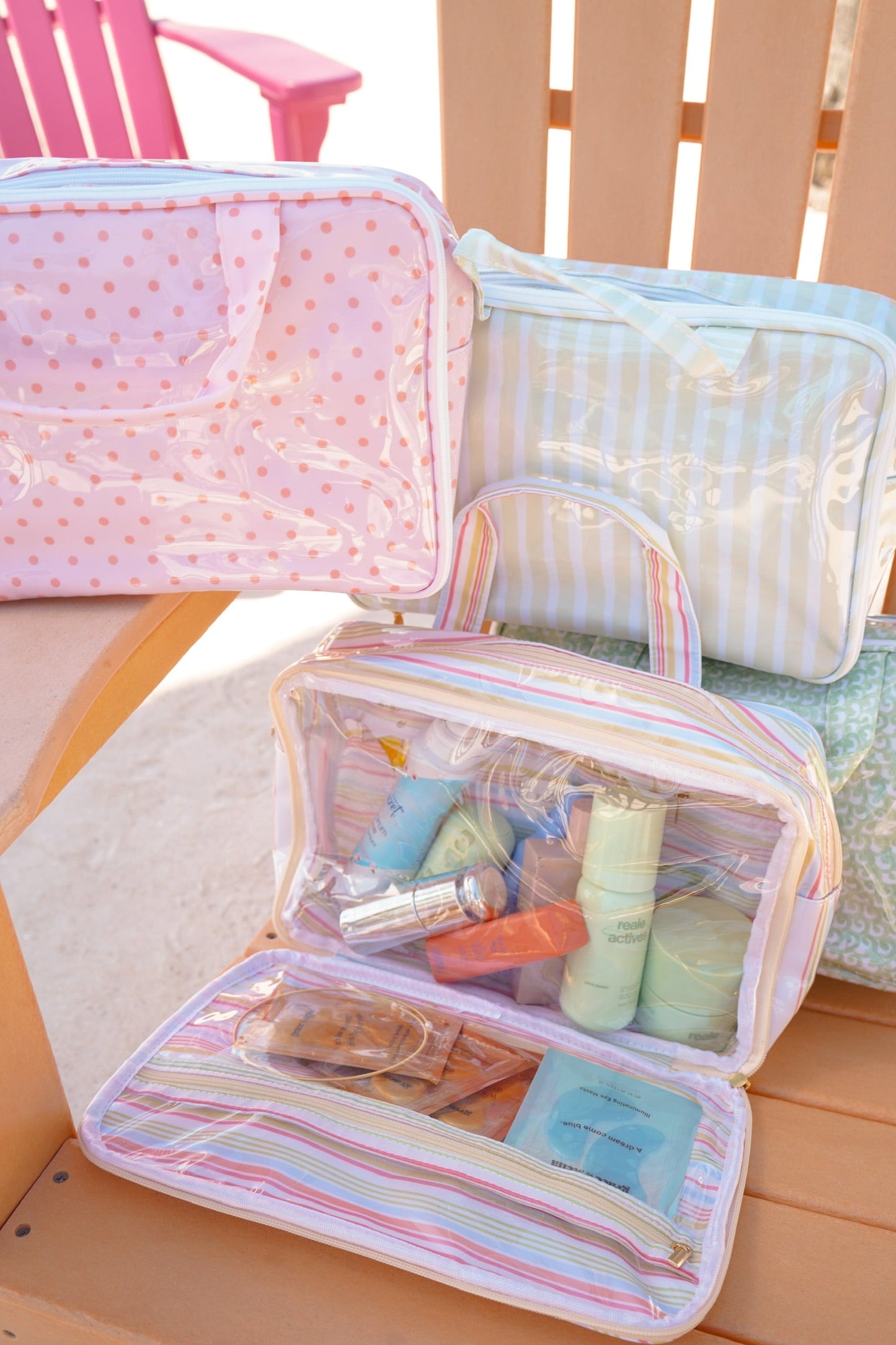 Clear Coat Toiletry Case