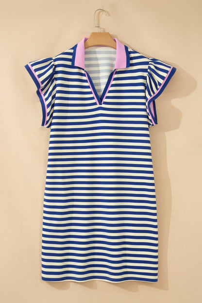 Riverbend Striped Shift Dress