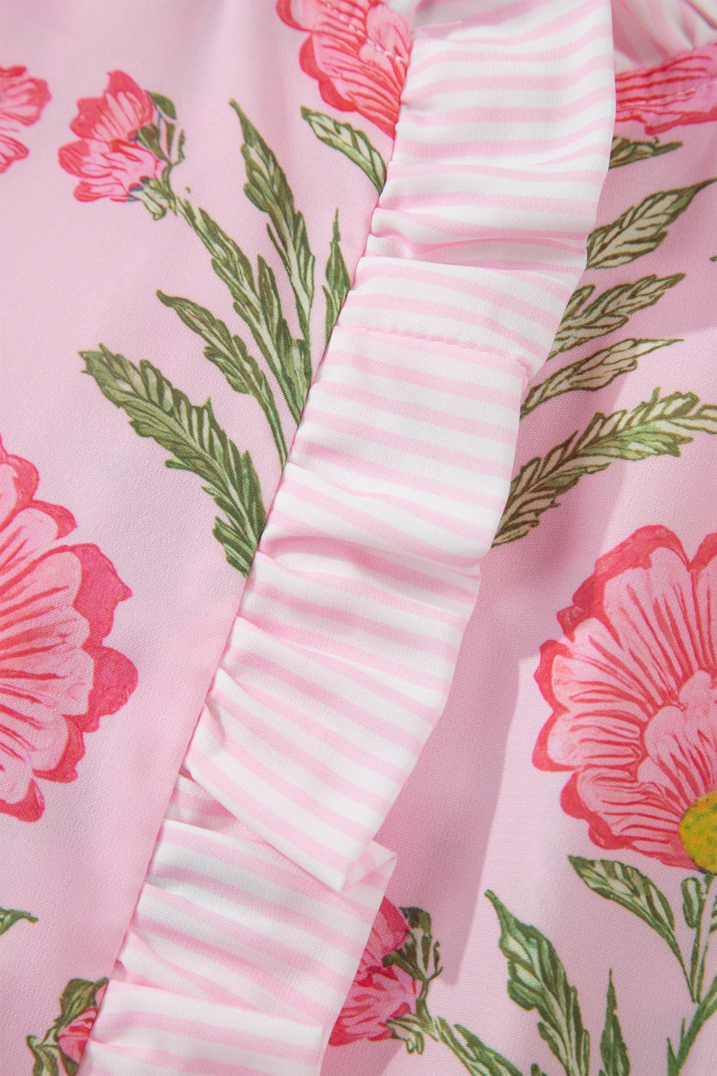 Sweet Blooms Floral Puff Sleeve Shirt