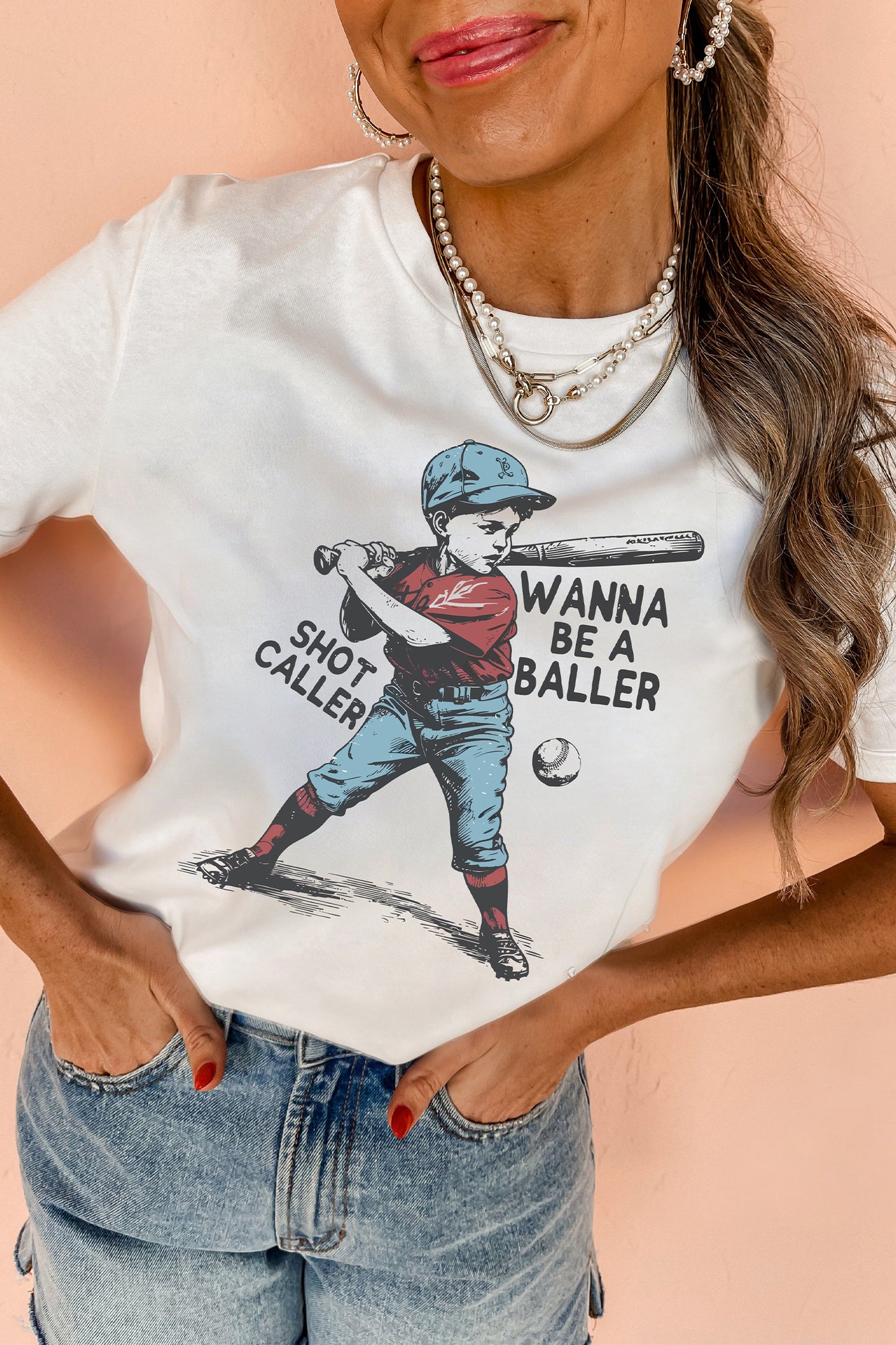Ballpark Shot Caller Graphic Tee