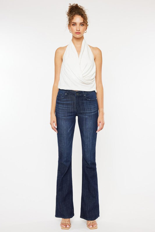 Kancan Mid Rise Flares