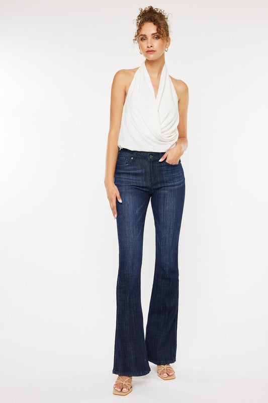 Kancan Mid Rise Flares