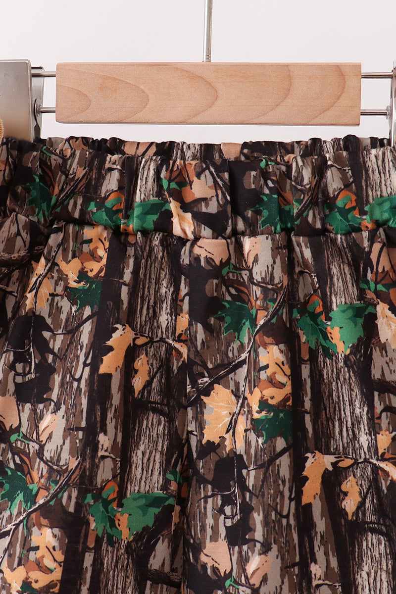 Camo Duck Embroidered Set - 12 Months & Up