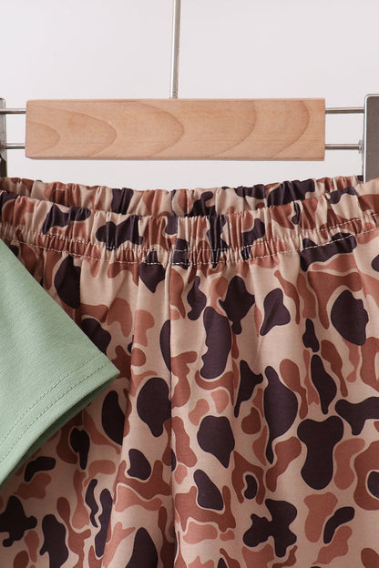 Camo Duck Embroidered Set - 18 Months & Up