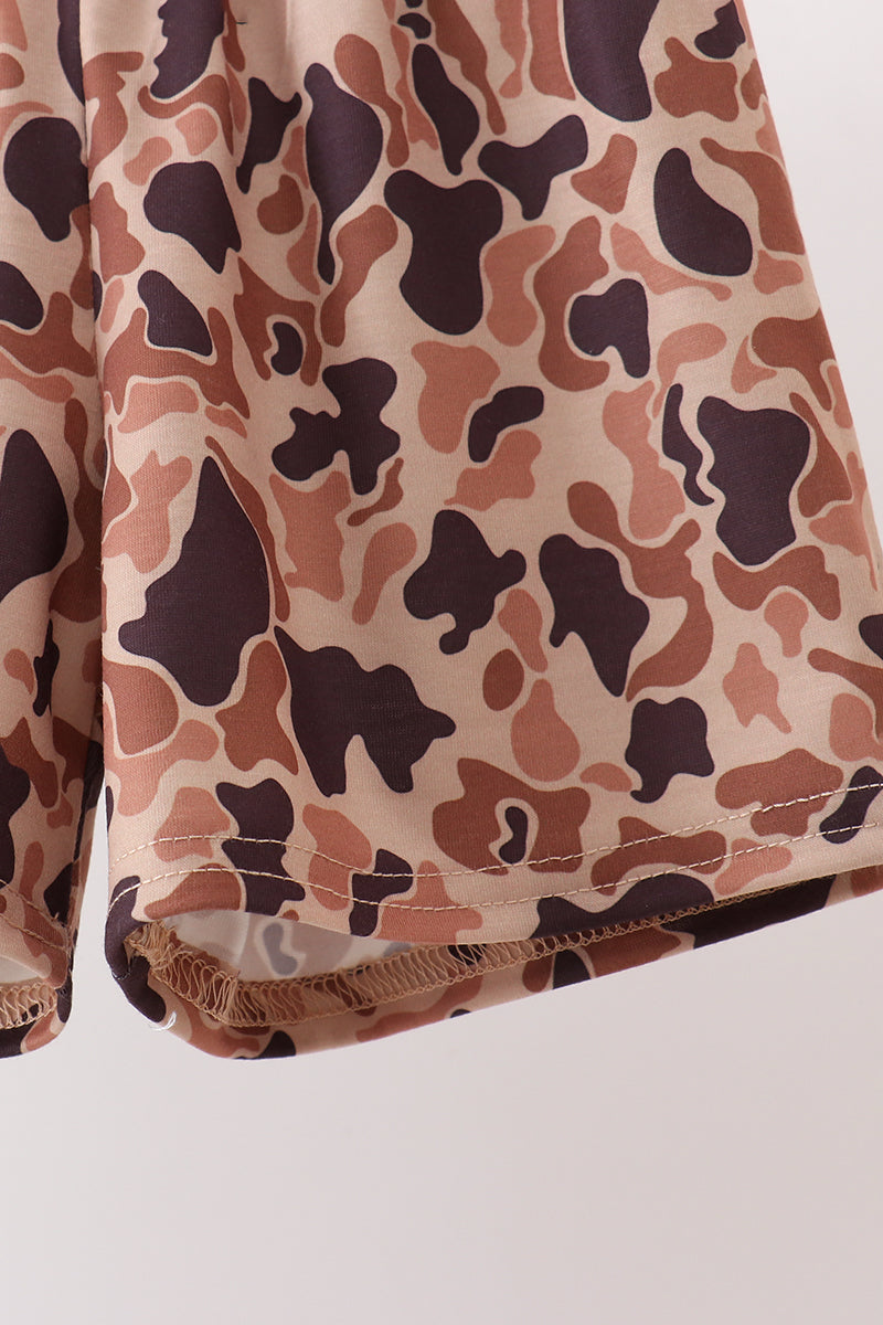 Camo Duck Embroidered Set - 18 Months & Up