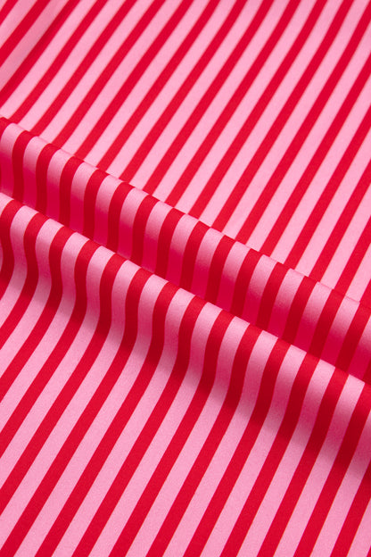 Striped Pocket Button-Up Shirt