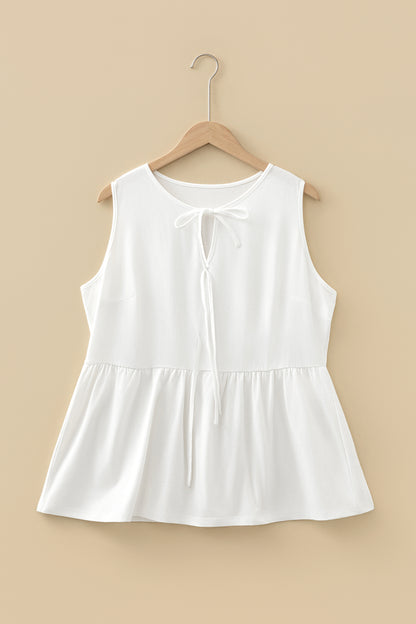 Starlight Plus Size Bow Tank Top