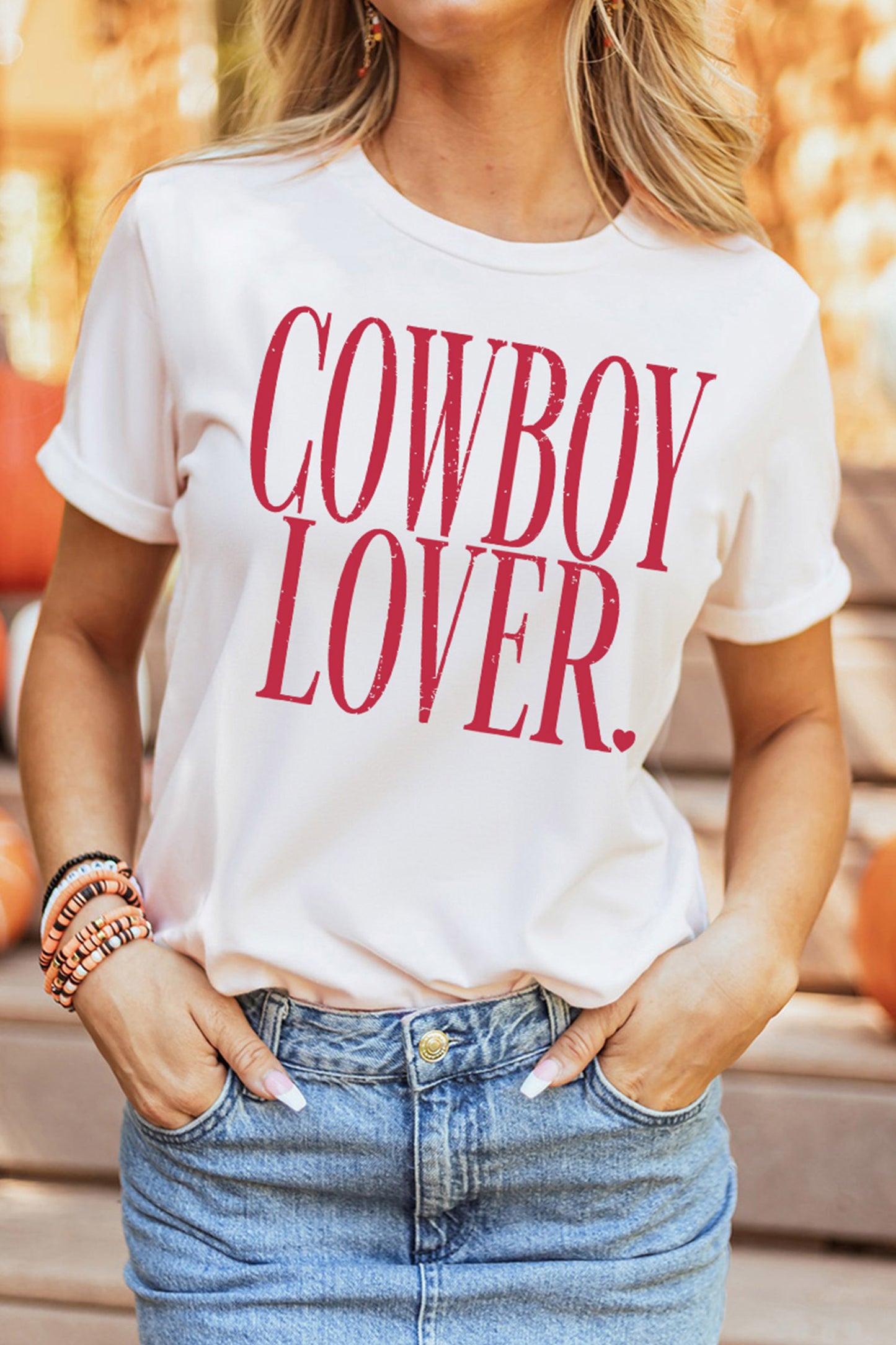 "Cowboy Lover" Western Graphic Tee