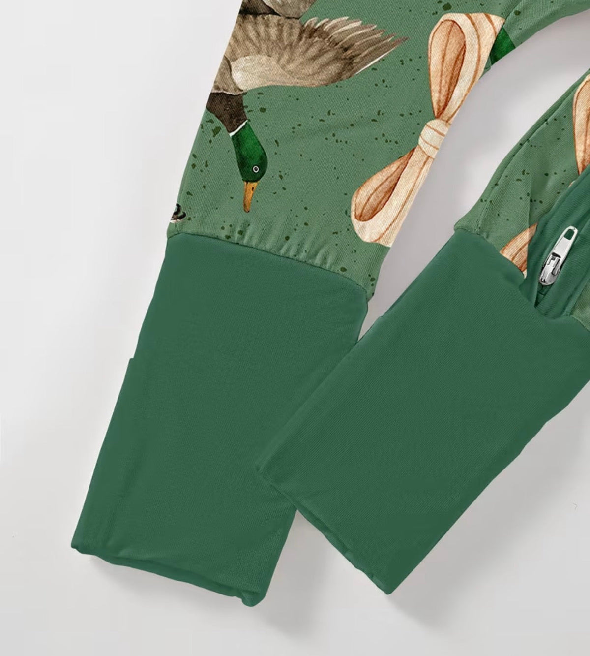 Bamboo Ducks and Bows Print Sleeper