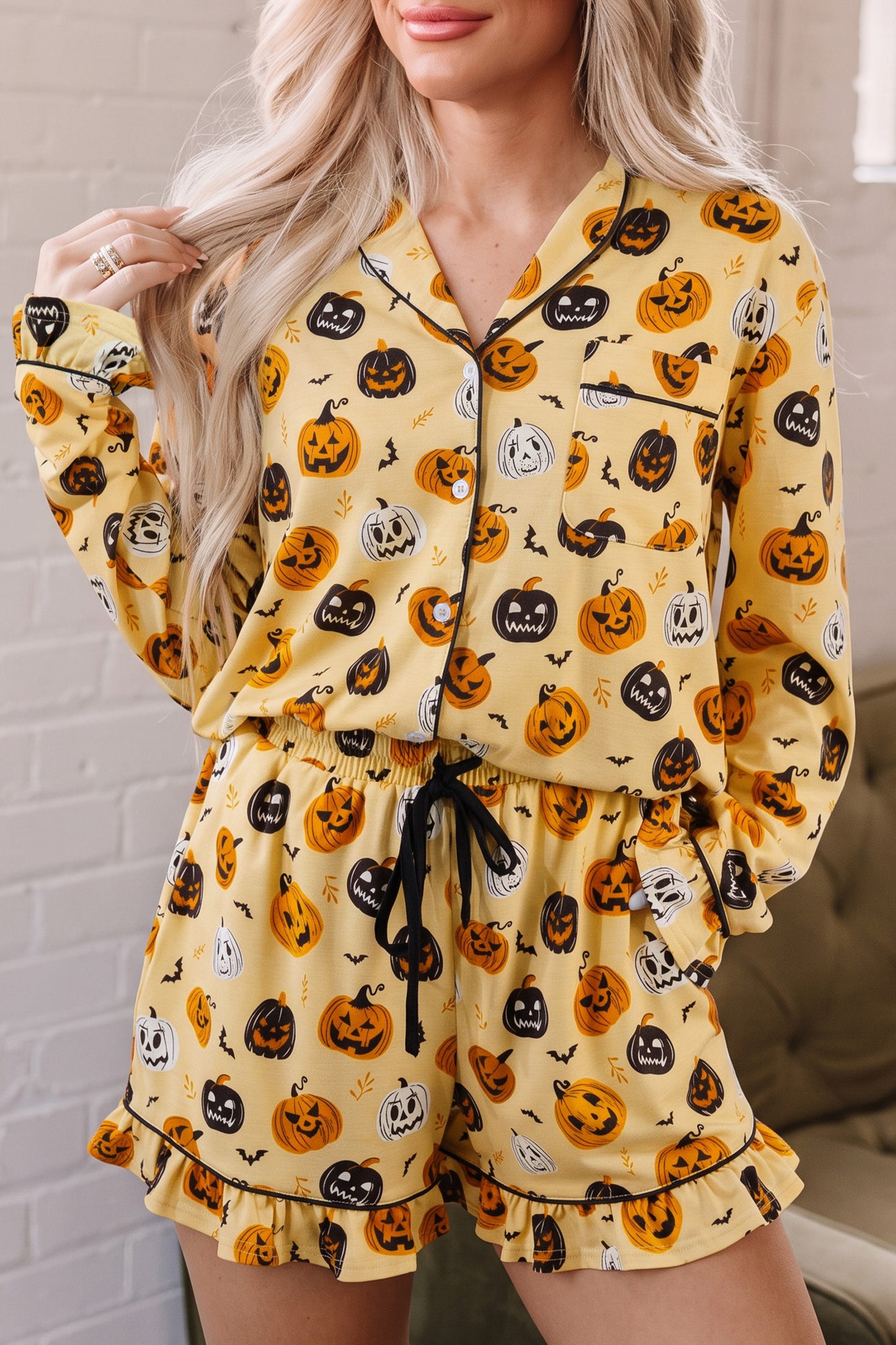 Pumpkin Porch Two-Piece Lounge Set