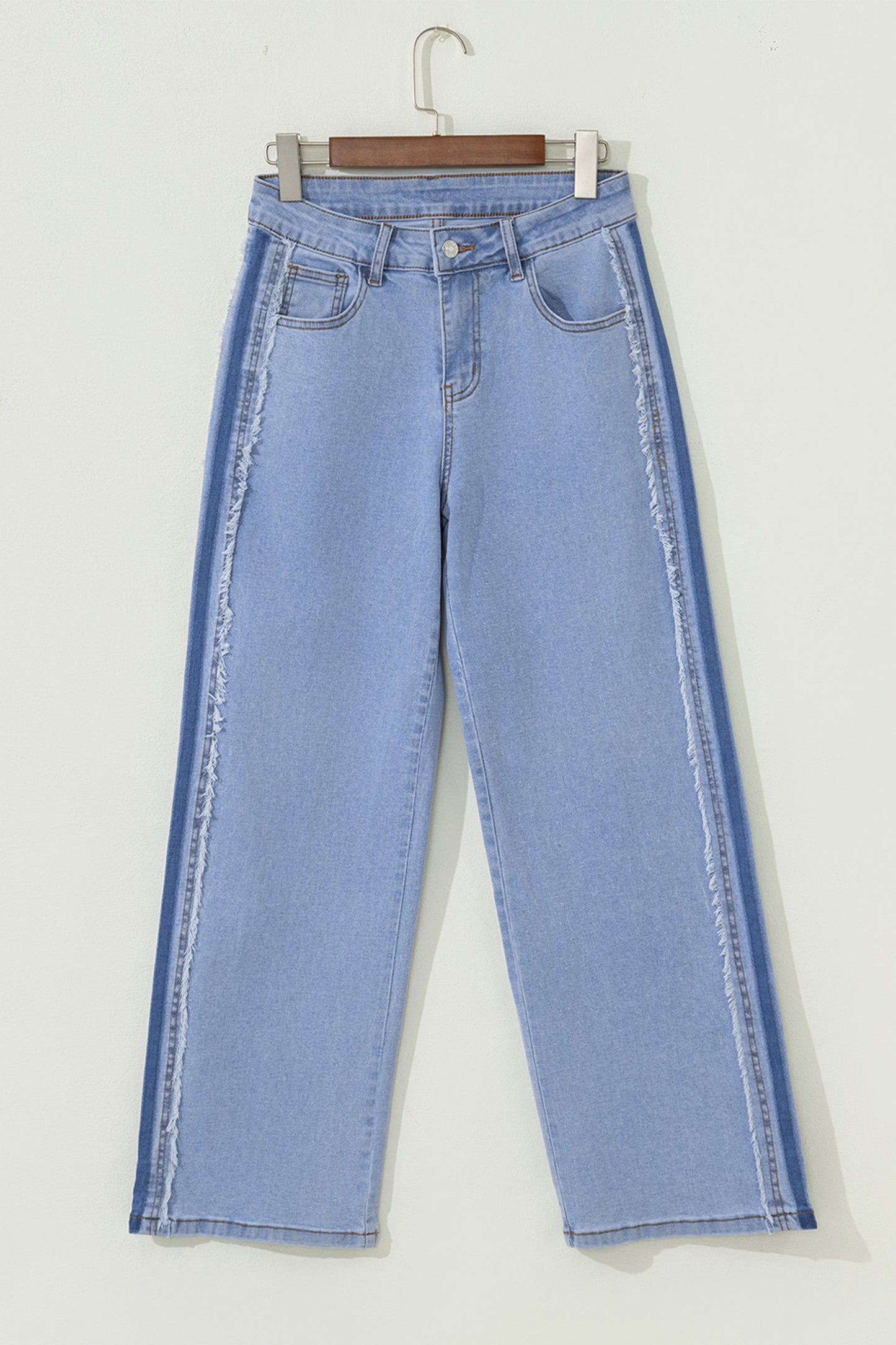 Backroad Frayed Stripe Jeans