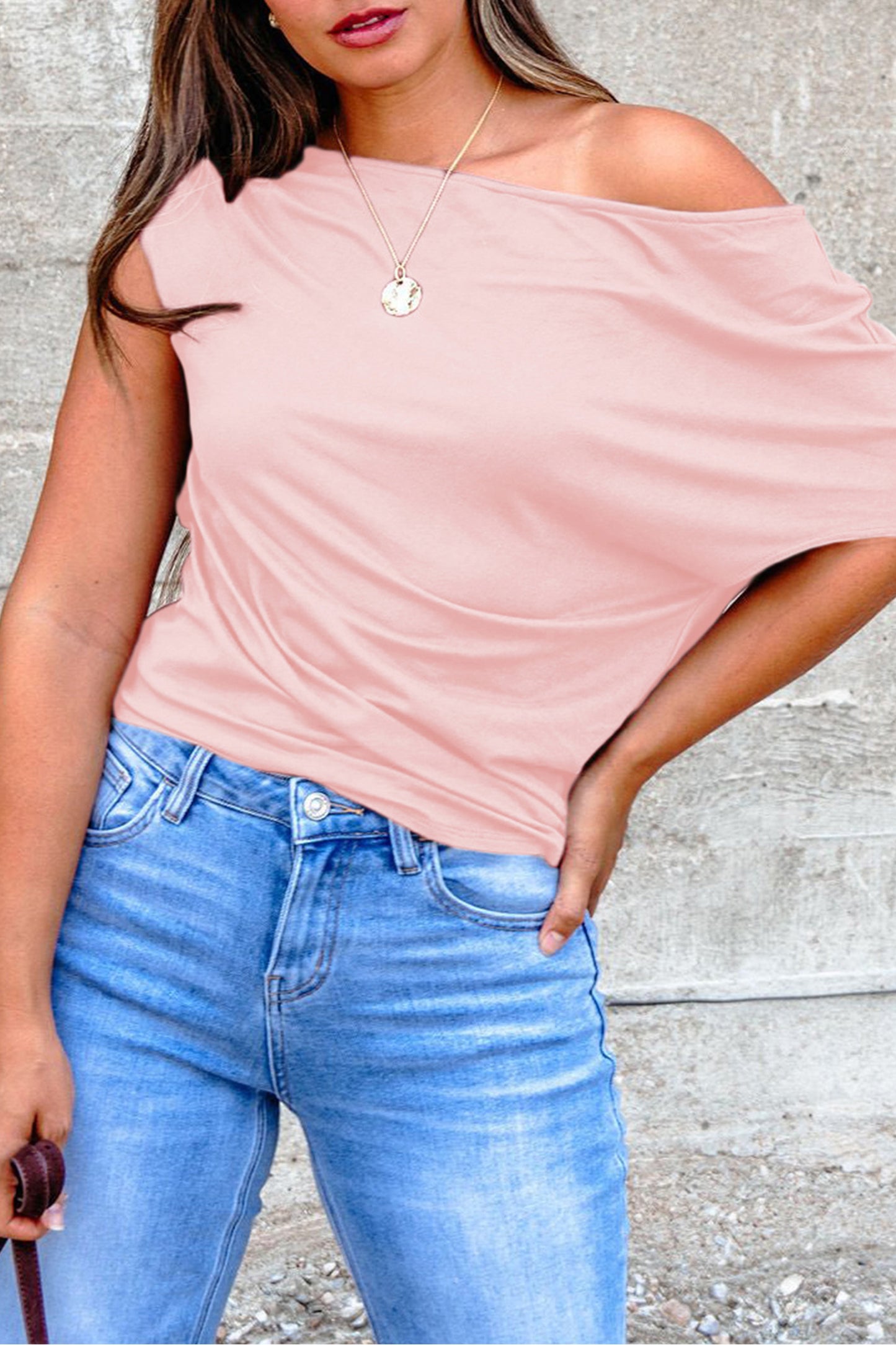 Sweet Talk Plus Size Asymmetric Blouse