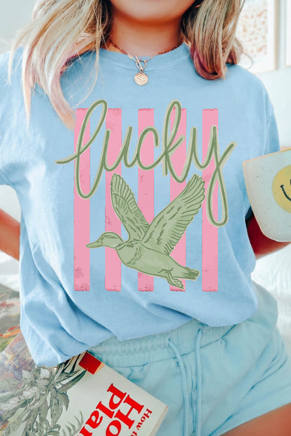 Lucky Duck Western Graphic Tee