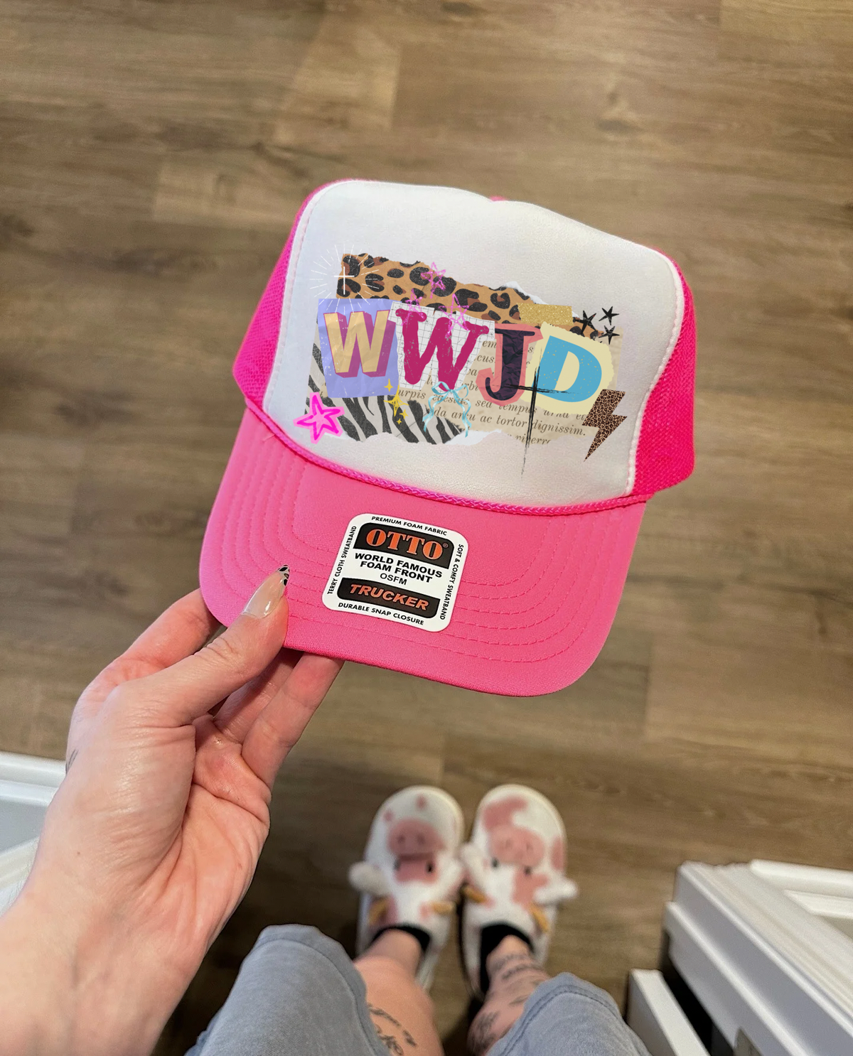 WWJD Trucker Hat