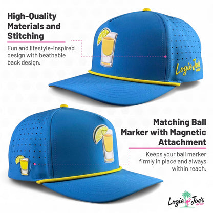 Mallard Golf Snapback Hat with Magnetic Ball Marker