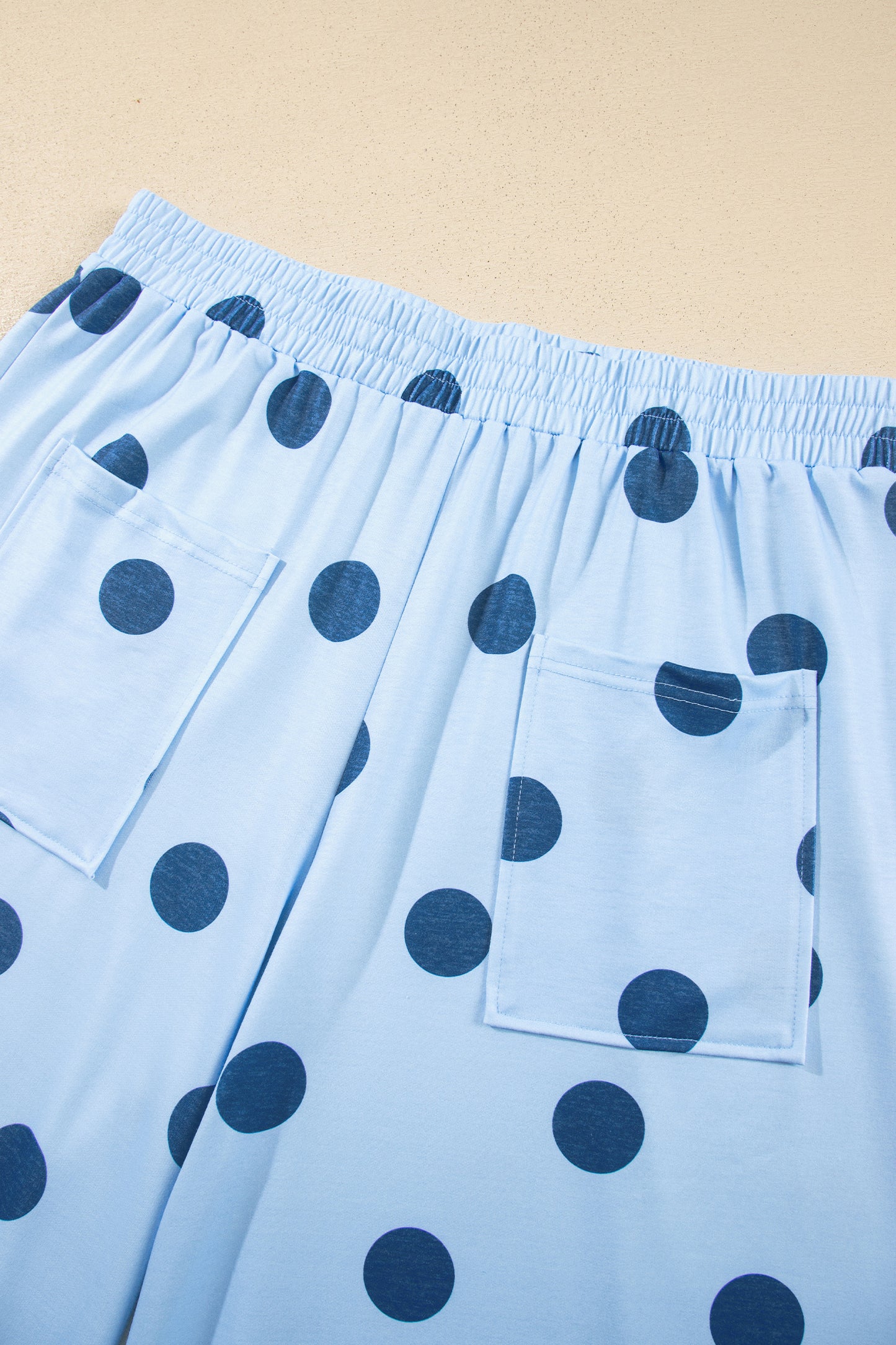 Daybreak Polka Dot Plus Size Wide Leg Pants