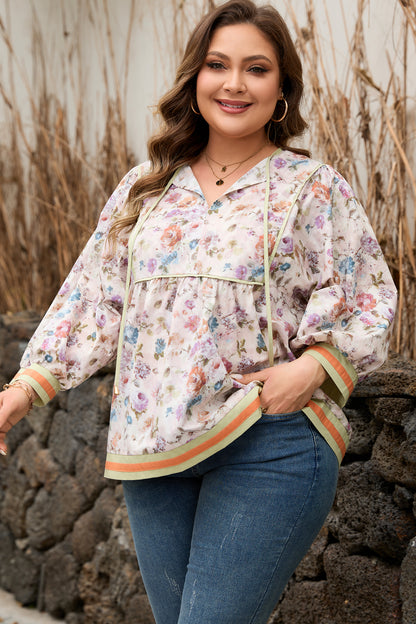 Floral Babydoll Blouse