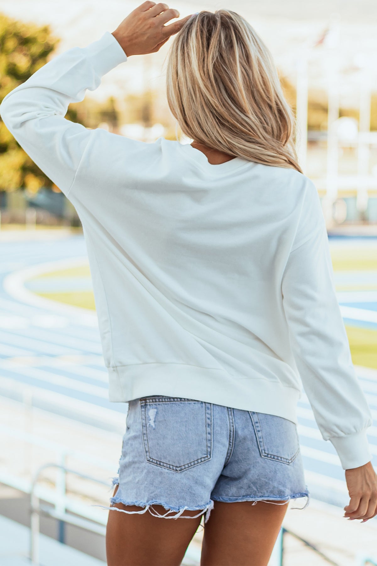 Embroidered Mallard Sweatshirt