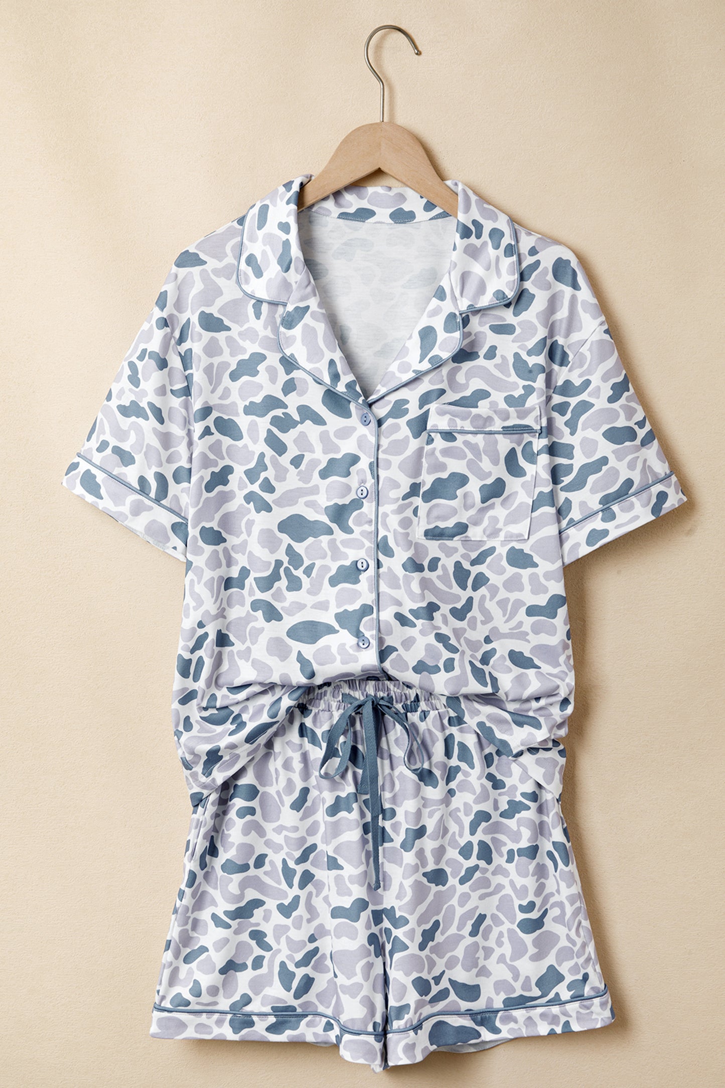 Marsh Camo Pajama Short Set