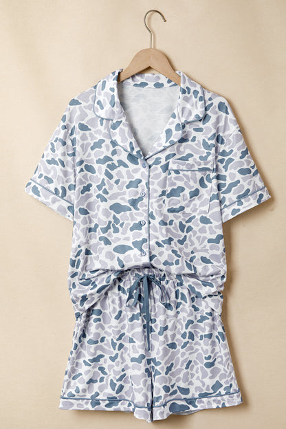 Marsh Camo Pajama Short Set