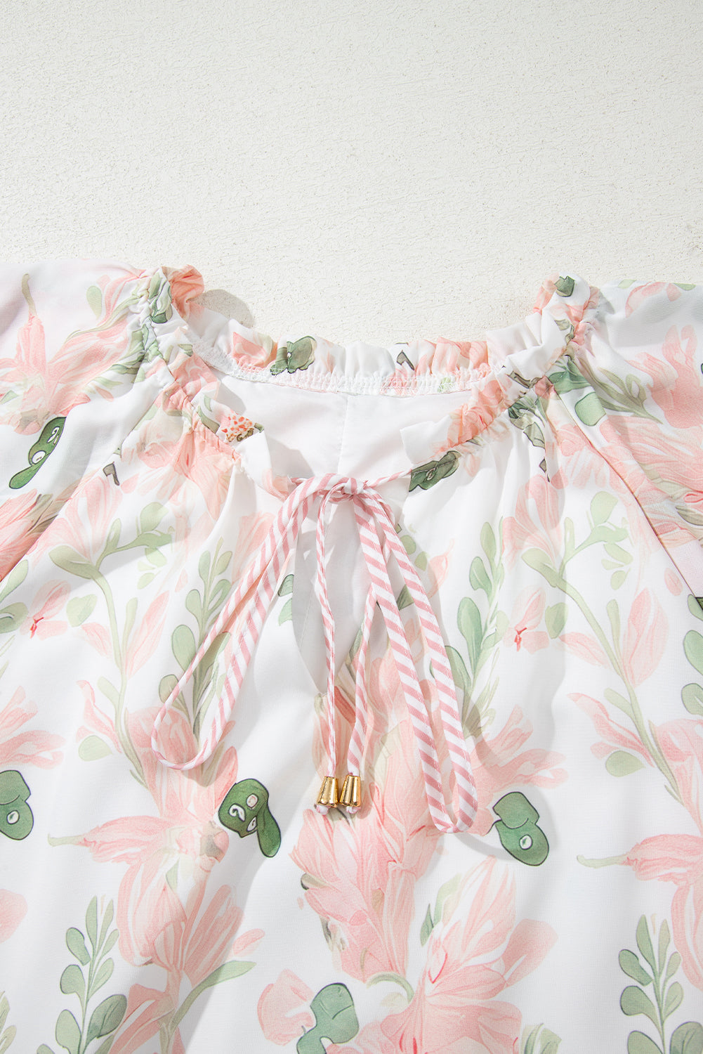 Meadow Floral Plus Size Tiered Dress