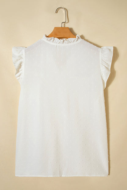 Lacewood Plus Size Swiss Dot Tank