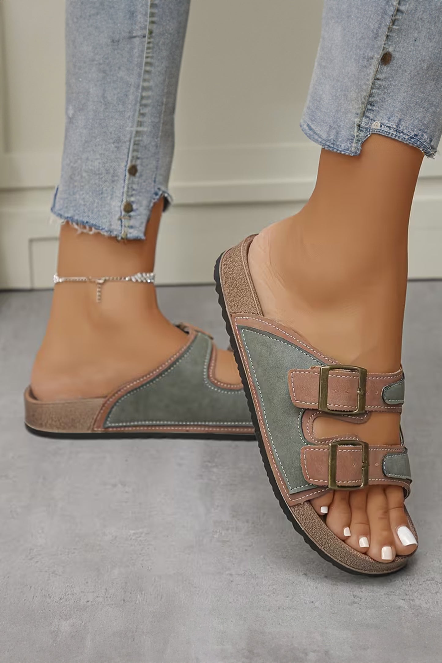 Sagebrush Faux Suede Slippers