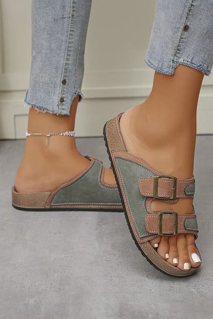Sagebrush Faux Suede Slippers