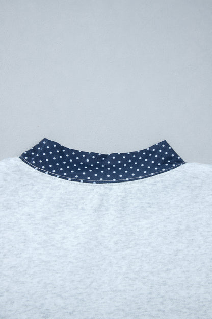Sunday Grace Polka Dot Jesus Sweatshirt